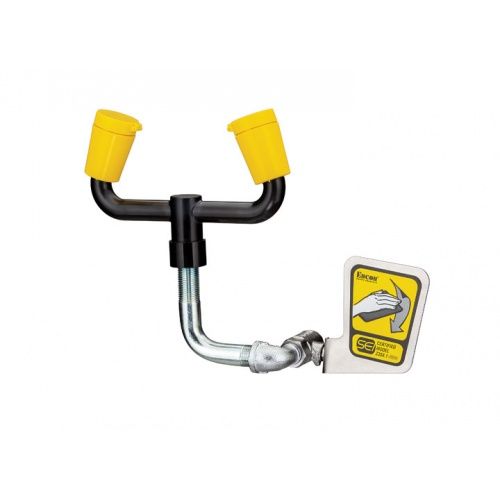 Supply Pipe Mount Eye/Facewash No Bowl, 3.2 gpm ABS Eyewash Heads 01030101