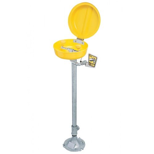 Pedestal Mount Eye/Facewash Yello-Bowl®, Acetal Eyewash Heads, PBC 01030316PBC