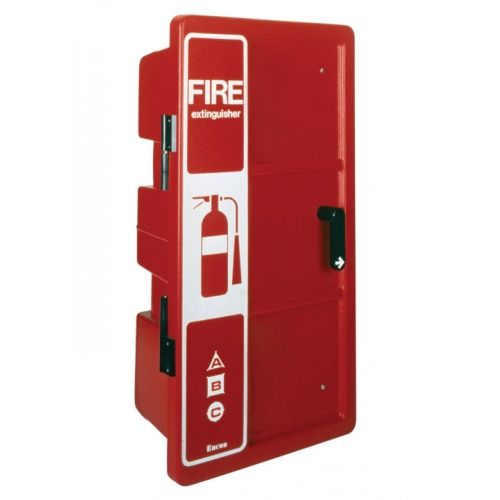 Fire Extinguisher Wall Case With Solid Door 01337003