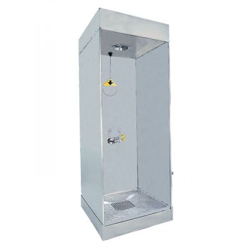 Free-Standing 304 Stall Shower & Eyewash, 304 stainless steel piping valves and nozzles.  No curtain 23340000_web