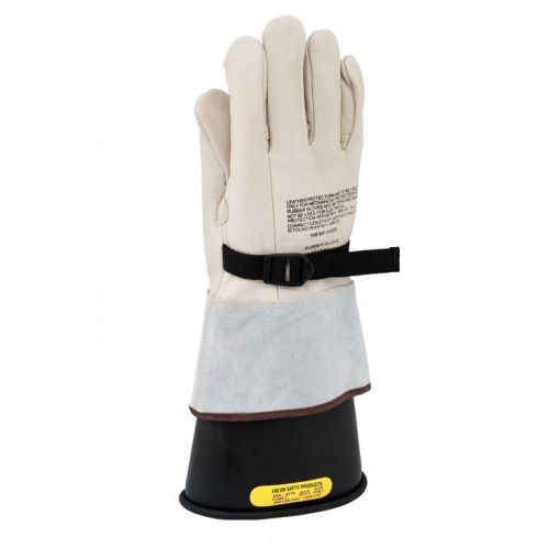 Arc Flash Gloves Top-grain Cowhide Leather Protector, Reinforced Thumbcrotch (Pair), Size 8 CLGR0002