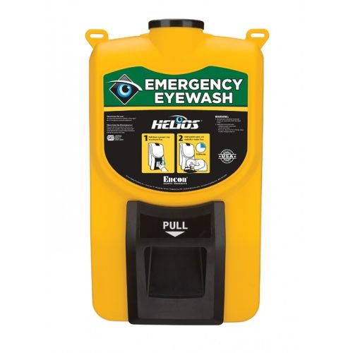 Helios® Self-Contained, Gravity Fed, Portable Eyewash Helios closed straight